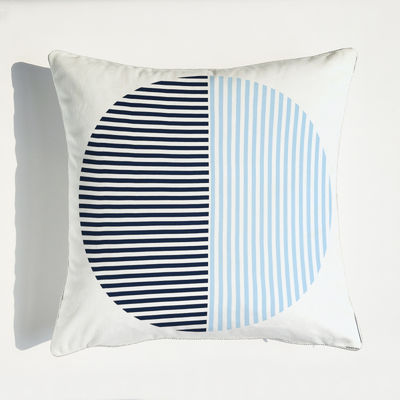 Cotton Linen Printed Cushion Cover Japanese Plain Ocean Style Cushion Covers Throw Pillow Covers