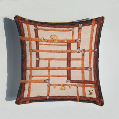 Waterproof Polyester Printed Cushion Cover Home Decorative Garden Cushion Sofa Spring