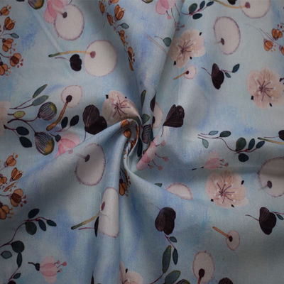 47*58 180gsm Printed Lenzing Ecovero Viscose Rayon Twill Fabric