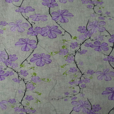 Digital summer burgundy print cotton For Lady Dress Linen Print