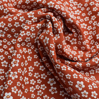 Lightweight 100% Custom Cotton Poplin Printed Fabrics For Garment